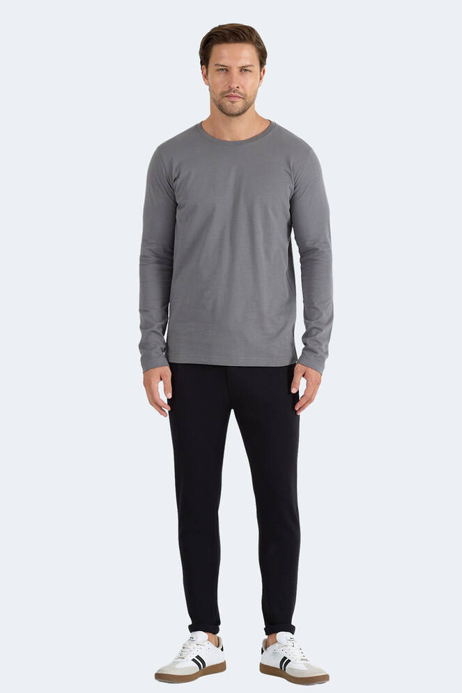 Slazenger ROVER Erkek Koyu Gri Sweatshırt