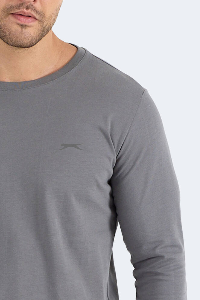 Slazenger ROVER Erkek Koyu Gri Sweatshırt