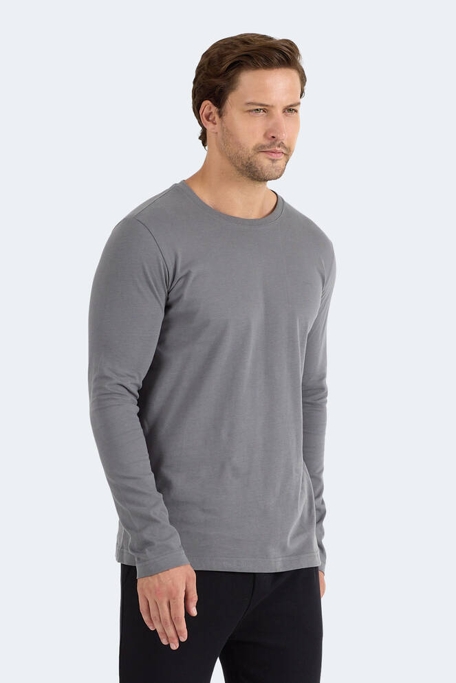 Slazenger ROVER Erkek Koyu Gri Sweatshırt