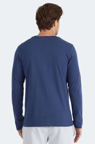 Slazenger ROVER Erkek Lacivert Sweatshırt - Thumbnail