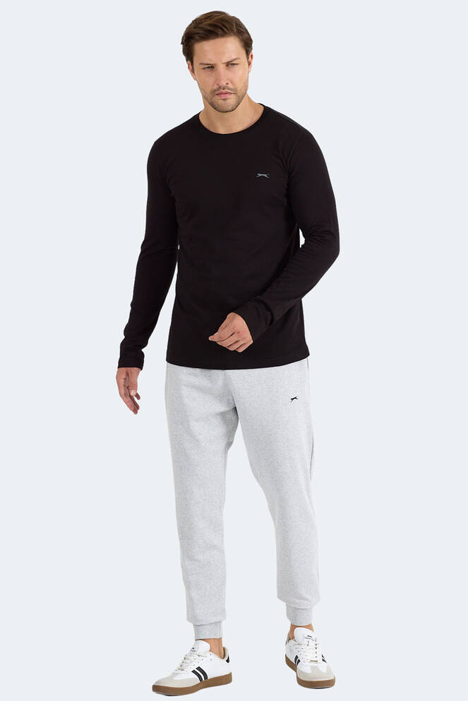 Slazenger ROVER Erkek Siyah Sweatshırt