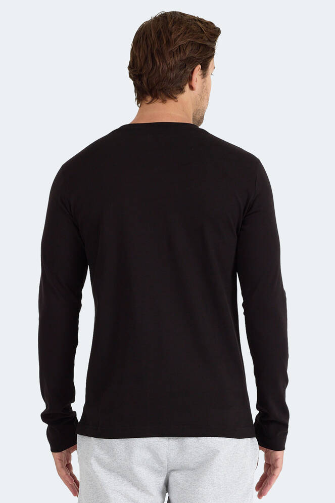 Slazenger ROVER Erkek Siyah Sweatshırt