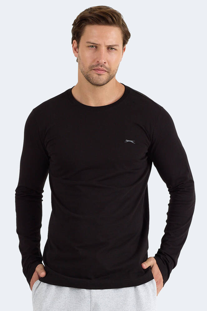 Slazenger ROVER Erkek Siyah Sweatshırt
