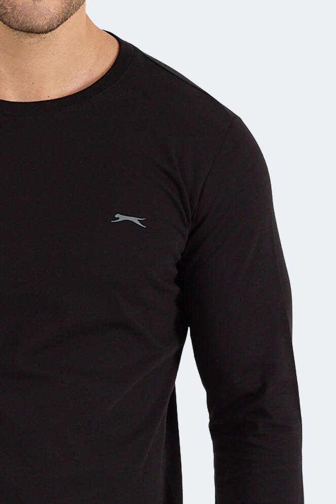 Slazenger ROVER Erkek Siyah Sweatshırt