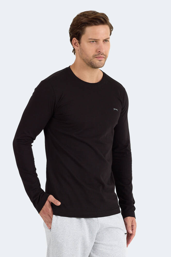 Slazenger ROVER Erkek Siyah Sweatshırt