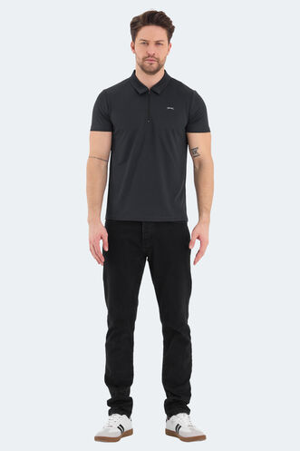 Slazenger ROYAL Men's T-Shirt Dark Grey - Thumbnail