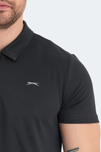 Slazenger ROYAL Men's T-Shirt Dark Grey - Thumbnail