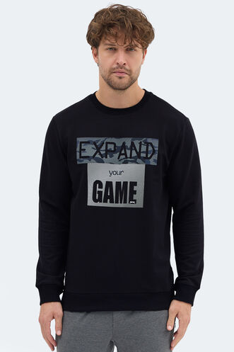 Slazenger RUBIO Erkek Koyu Lacivert Sweatshırt - Thumbnail