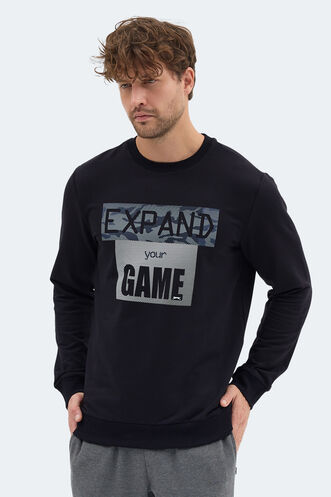 Slazenger RUBIO Erkek Koyu Lacivert Sweatshırt - Thumbnail