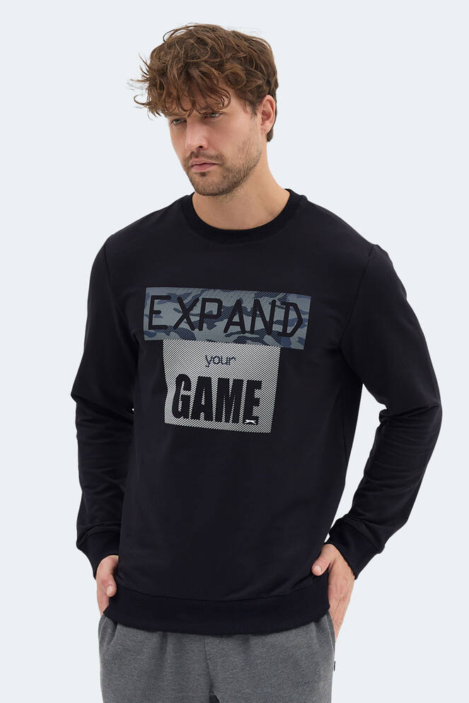 Slazenger RUBIO Erkek Koyu Lacivert Sweatshırt