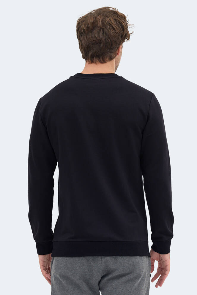 Slazenger RUBIO Erkek Koyu Lacivert Sweatshırt