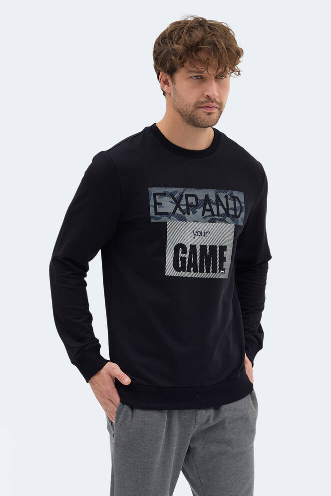 Slazenger RUBIO Erkek Koyu Lacivert Sweatshırt