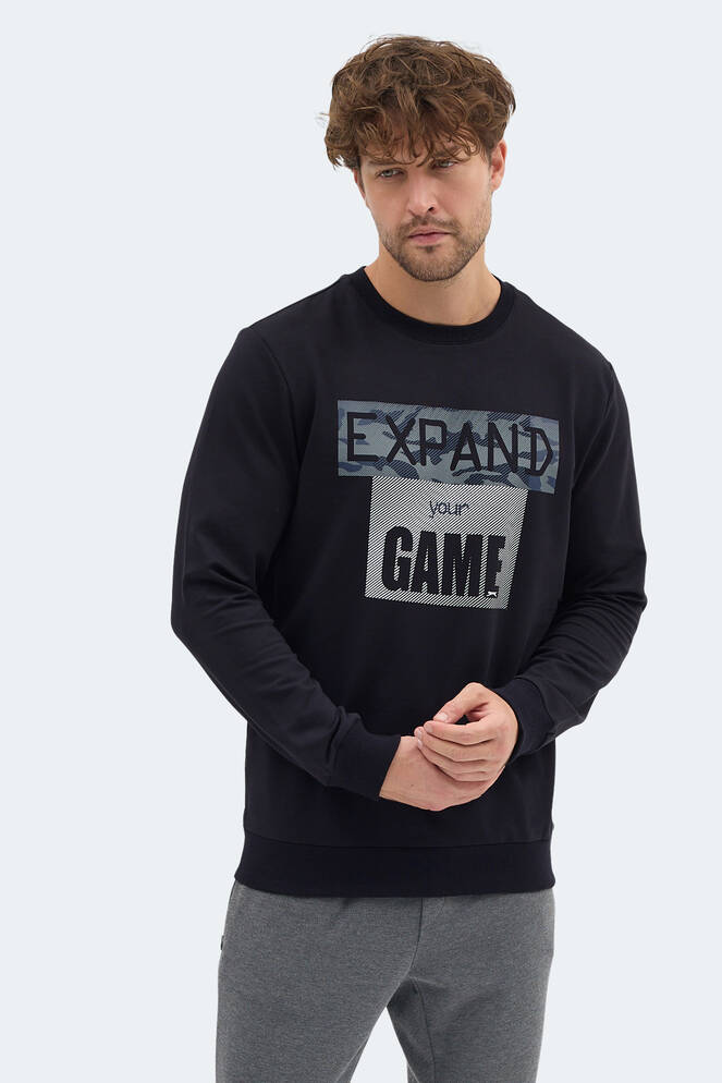 Slazenger RUBIO Erkek Koyu Lacivert Sweatshırt