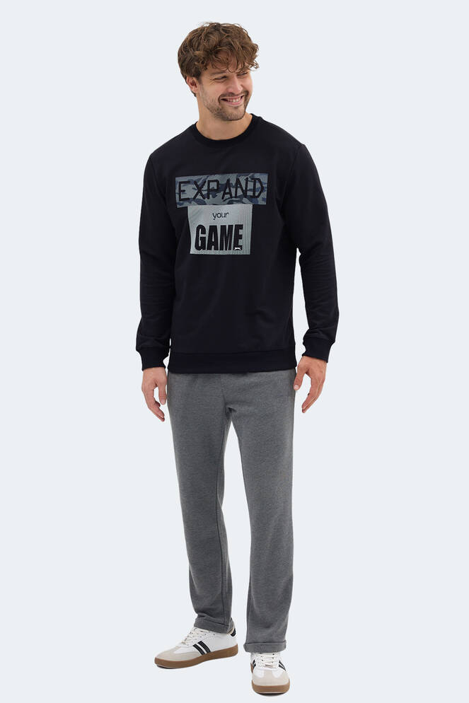 Slazenger RUBIO Erkek Koyu Lacivert Sweatshırt