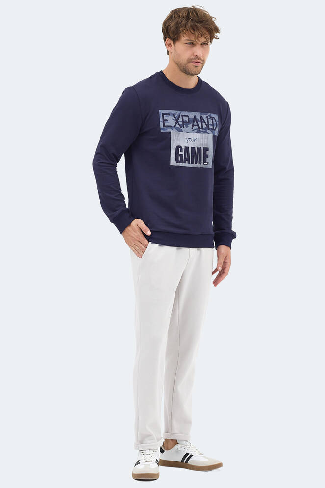 Slazenger RUBIO Erkek Lacivert Sweatshırt