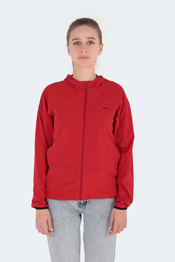 Slazenger RUPERTA Kadın Yağmurluk Kırmızı