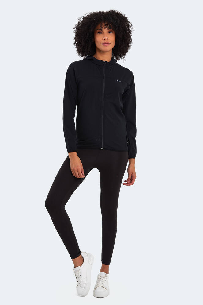 Slazenger RUPERTA Kadın Yağmurluk Siyah