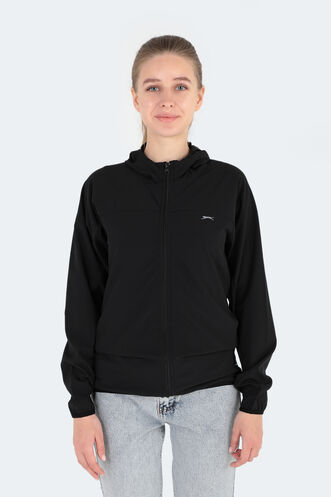 Slazenger - Slazenger RUPERTA Kadın Yağmurluk Siyah