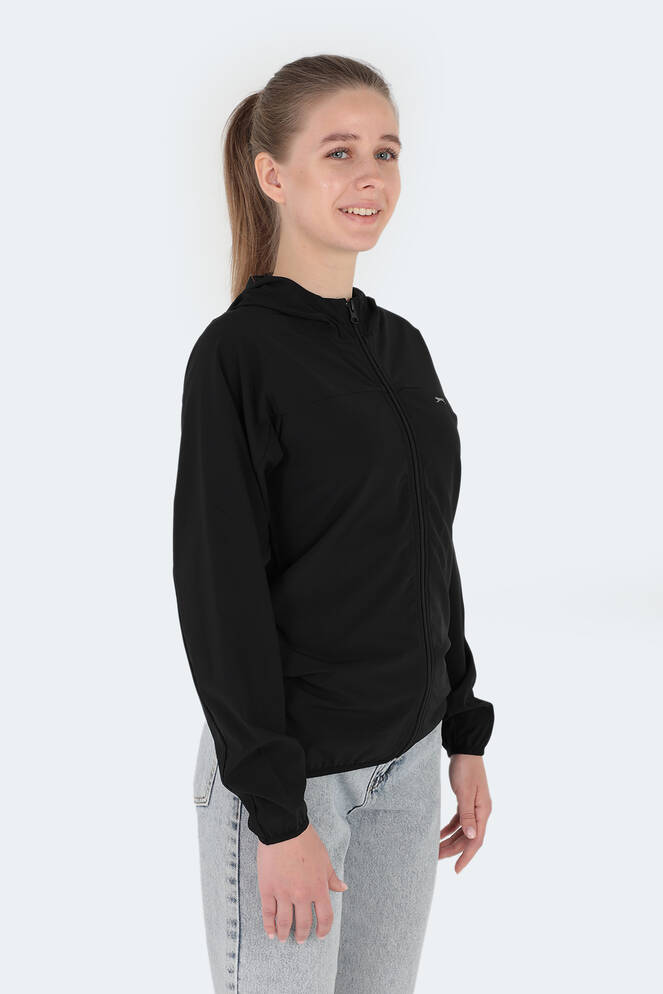 Slazenger RUPERTA Kadın Yağmurluk Siyah