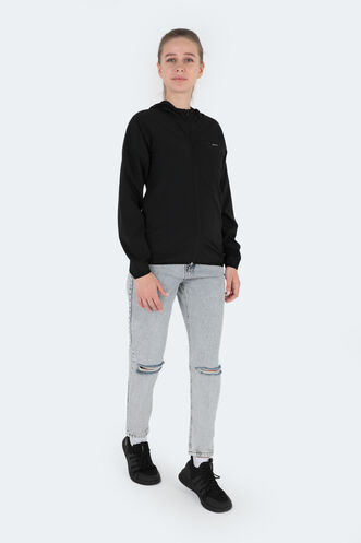 Slazenger RUPERTA Women's Raincoat Black - Thumbnail