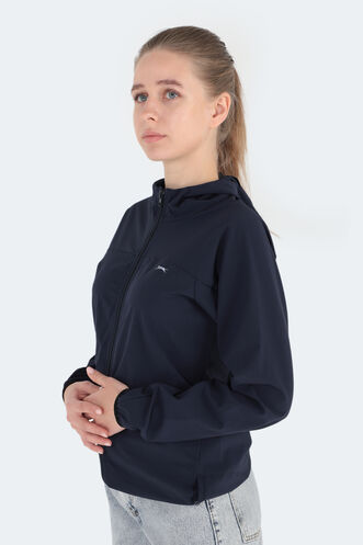 Slazenger RUPERTA Women's Raincoat Navy - Thumbnail