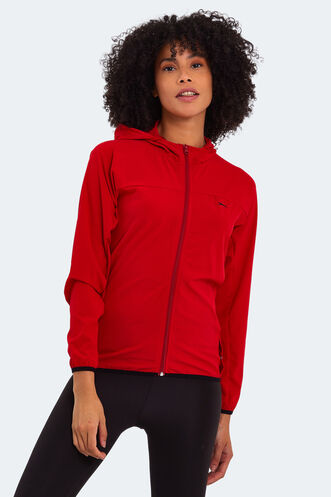 Slazenger RUPERTA Women's Raincoat Red - Thumbnail