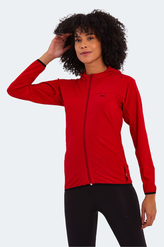Slazenger RUPERTA Women's Raincoat Red - Thumbnail