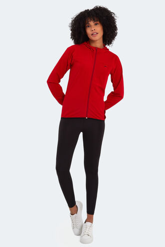 Slazenger RUPERTA Women's Raincoat Red - Thumbnail