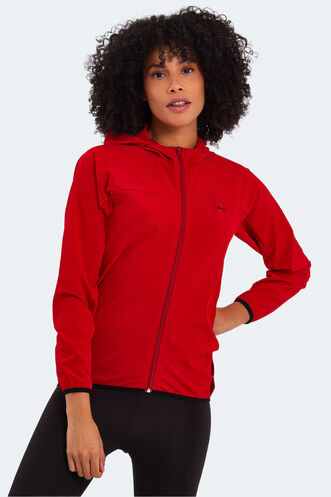 Slazenger RUPERTA Women's Raincoat Red - Thumbnail