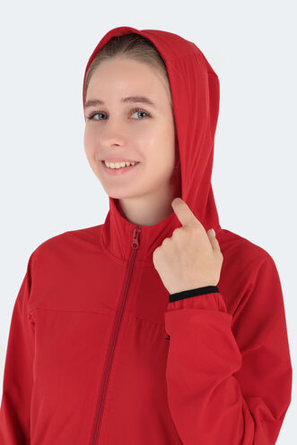 Slazenger RUPERTA Women's Raincoat Red - Thumbnail