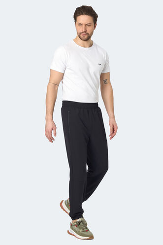 Slazenger RUSLAN Men's Sweatpants Black - Thumbnail
