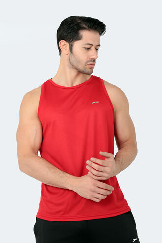 Slazenger RUTA Erkek Kolsuz T-Shirt Kırmızı - Thumbnail