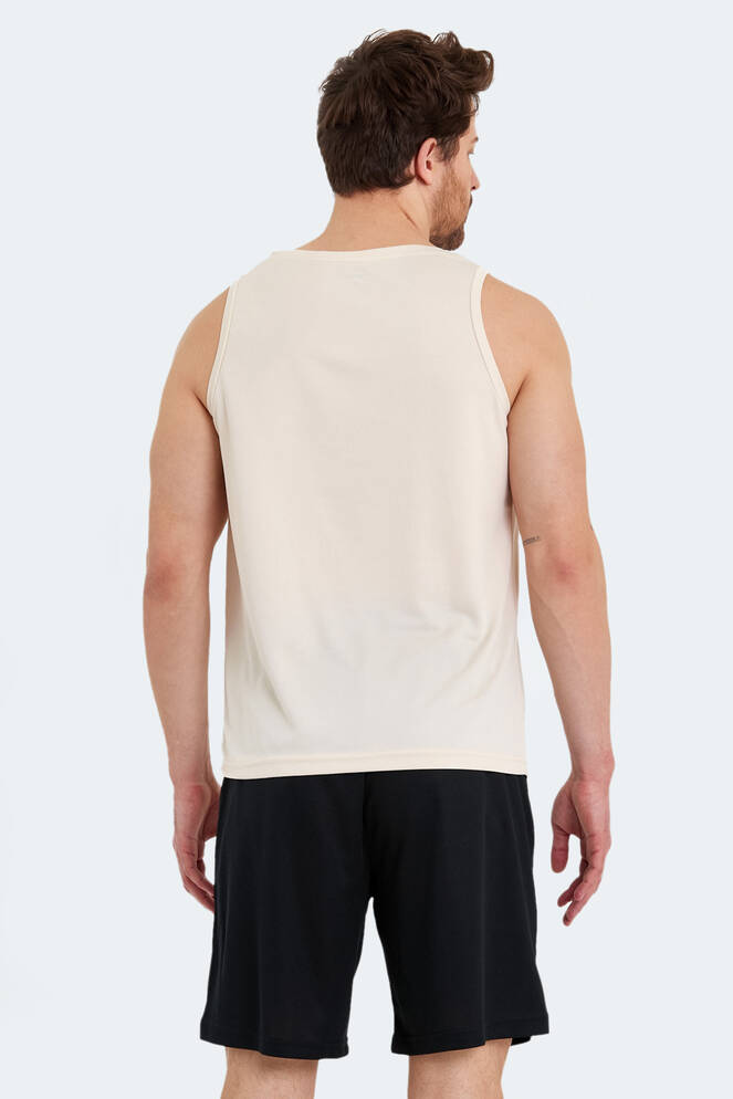 Slazenger RUTA Men's Sleeveless T-Shirt Beige