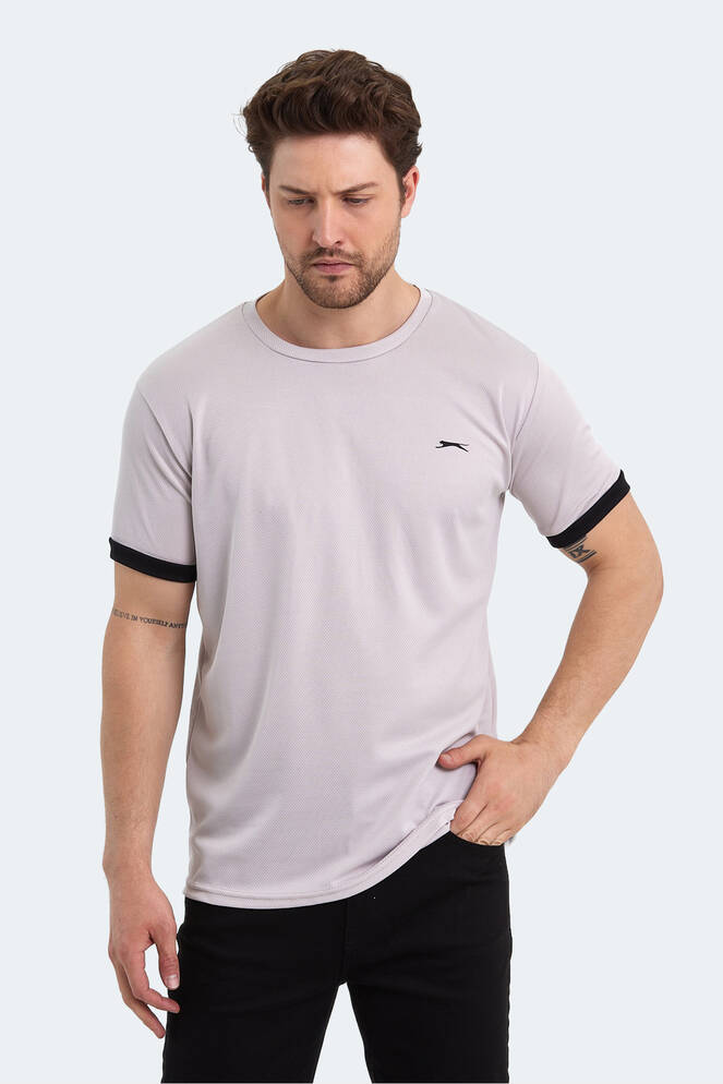 Slazenger RUUT Erkek Kısa Kollu T-Shirt Bej