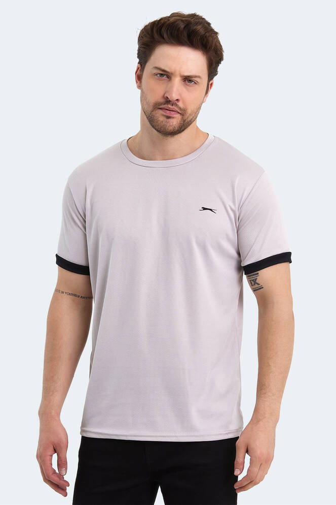 Slazenger RUUT Erkek Kısa Kollu T-Shirt Bej