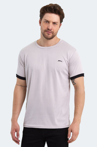 Slazenger - Slazenger RUUT Erkek Kısa Kollu T-Shirt Bej