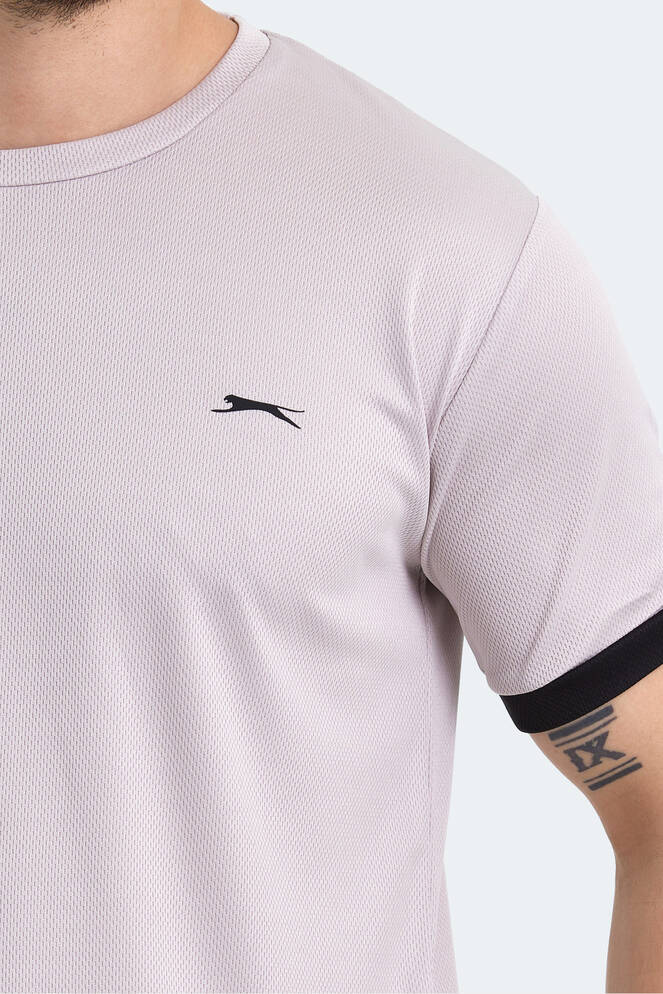 Slazenger ROOT Men's Short Sleeve T-Shirt Beige