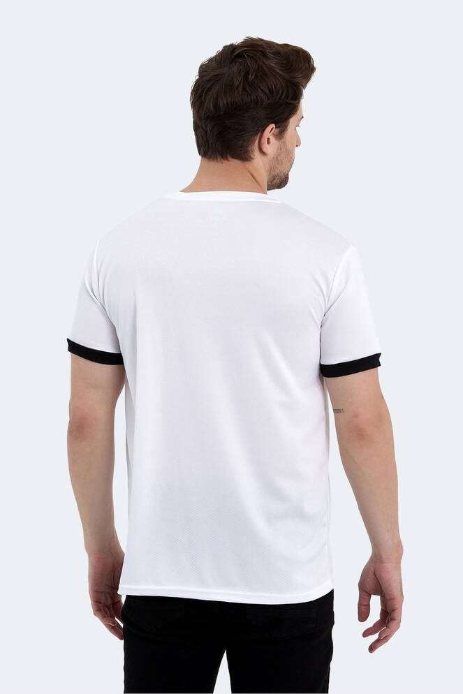 Slazenger RUUT Men's Short Sleeve T-Shirt White