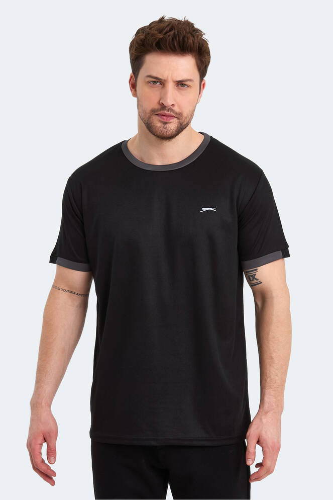 Slazenger RUWA Men's Short Sleeve T-Shirt Black