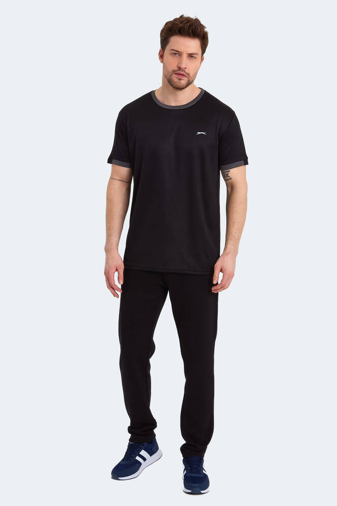 Slazenger RUWA Men's Short Sleeve T-Shirt Black