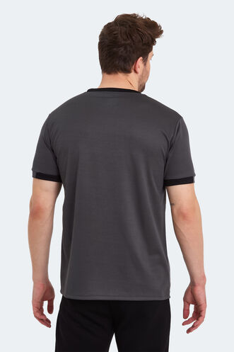 Slazenger RUWA Men's Short Sleeve T-Shirt Dark Grey - Thumbnail
