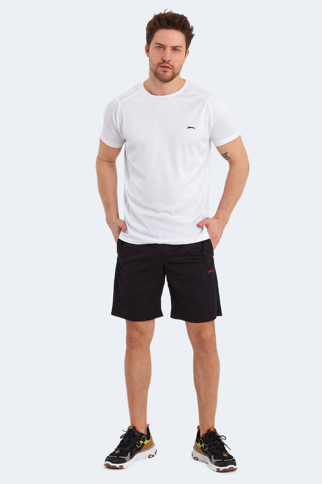 Slazenger RUYA Erkek Kısa Kollu T-Shirt Beyaz