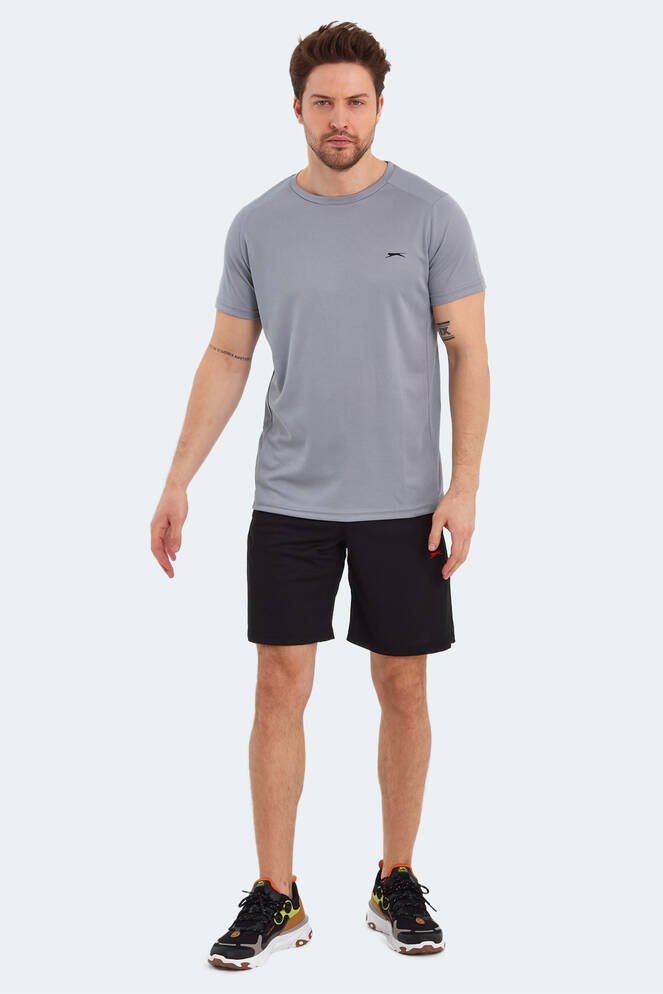 Slazenger RUYA Men's Short Sleeve T-Shirt Gray