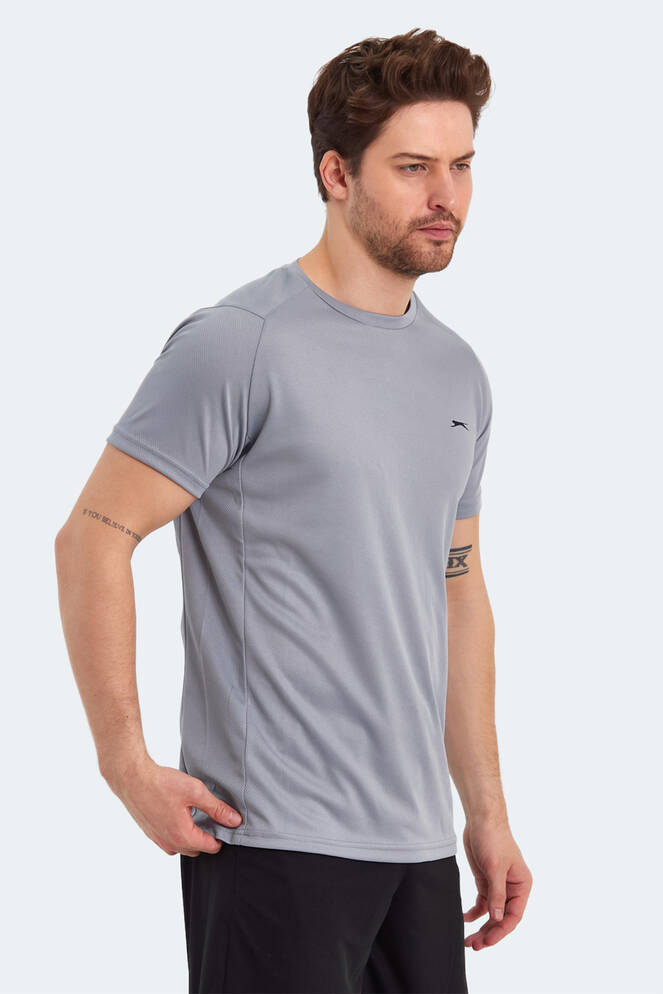Slazenger RUYA Men's Short Sleeve T-Shirt Gray