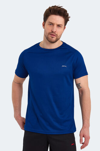Slazenger RUYA Men's Short Sleeve T-Shirt Navy - Thumbnail