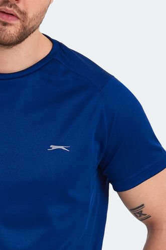Slazenger RUYA Men's Short Sleeve T-Shirt Navy - Thumbnail