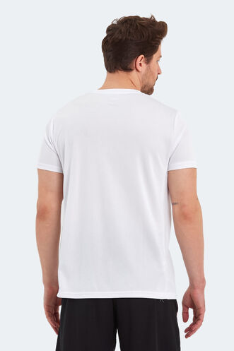 Slazenger RUYA Men's Short Sleeve T-Shirt White - Thumbnail