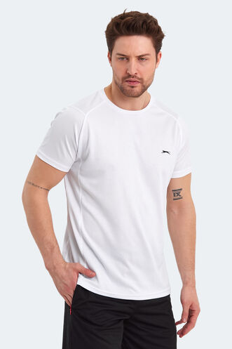 Slazenger RUYA Men's Short Sleeve T-Shirt White - Thumbnail