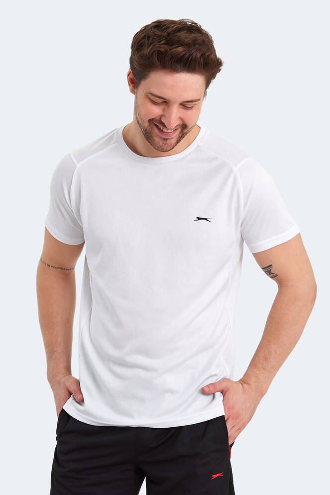 Slazenger RUYA Men's Short Sleeve T-Shirt White