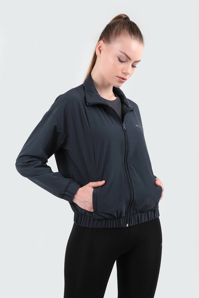 Slazenger RYOTA Women's Raincoat Dark Grey